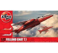 Folland Gnat T.1 Airfix Classic Kit Model Plane Aircraft 1:72 Scale 49pcs RAF