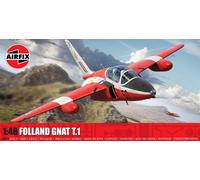 Folland Gnat T.1 Plane Airfix Model Kit RAF Military Aircraft 1:48 Scale 70pcs