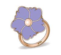 Folli Follie 3r19t008rv-56 Ring Golden 56 Woman