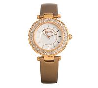 Folli Follie Women's Automatic Analogue Digital Watch with Leather Strap S0357008