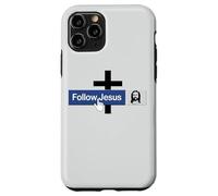 Follow Jesus Faith Book Christian Cross Love Christ Bible Case for iPhone 11 Pro
