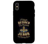 Follow Jesus Faithful Christian Religion Believers Disciples Case for iPhone X/XS