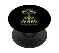 Follow Jesus Faithful Christian Religion Believers Disciples PopSockets Adhesive PopGrip