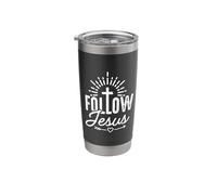 Follow Jesus Stainless Steel Insulated Tumbler