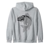 Follow Me And I Will Make You Fishers Of Men Zip Hoodie