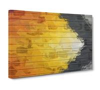 Follow Me Canvas Print | Gallery Wrapped 30mm Frame Wall Art | 20x14 inches | Ready to Hang | Abstract Picture | Living Room Bedroom Lounge Office