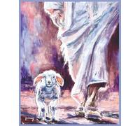 "Follow Me" Composition Notebook & Journal: John 10:27-28 Bible Verse on Back Cover - by BraggAboutStuff