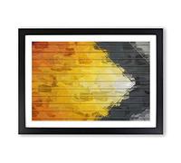 Follow Me in Abstract Framed Print | A2 Black Framed Wall Art | Ready to Hang | Abstract Fantasy Picture | Living Room Bedroom Lounge Office