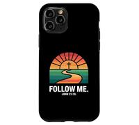 Follow Me John 21:19 Christian Sunset Pathway Design Case for iPhone 11 Pro