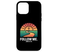 Follow Me John 21:19 Christian Sunset Pathway Design Case for iPhone 12 mini