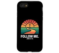Follow Me John 21:19 Christian Sunset Pathway Design Case for iPhone SE (2020) / 7 / 8
