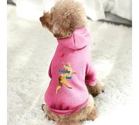 Follow Me Leader Red Flag Pet Dog Hoodies Dog Clothes for Small Dogs Vest Chihuahua Clothes Warm Coat Jacket Autumn Puppy Outfits Cats Dogs Clothing 2XL