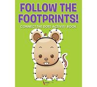 Follow the Footprints! Connect the Dots Activity Book
