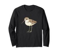 Follow the Sandpiper Bird by the Seaside Outfit for Birds Long Sleeve T-Shirt