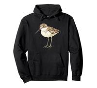 Follow the Sandpiper Bird by the Seaside Outfit for Birds Pullover Hoodie