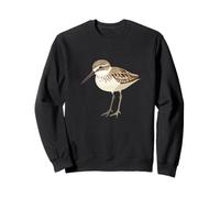 Follow the Sandpiper Bird by the Seaside Outfit for Birds Sweatshirt