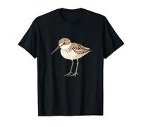 Follow the Sandpiper Bird by the Seaside Outfit for Birds T-Shirt