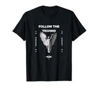 Follow The Techno - Hard Ravewear Angel 155 BPM T-Shirt