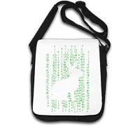 Follow The White Rabbit Shoulder Bag White