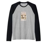 Follow the Word, Highland Cow, Isiah 8:11 Raglan Baseball Tee