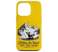 Follow The Word Not The Herd Christian - Bible Verse Faith Case for iPhone 13 Pro