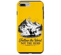 Follow The Word Not The Herd Christian - Bible Verse Faith Case for iPhone 7 Plus/8 Plus