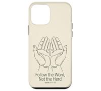 Follow the Word Not the Herd Christian Bible Verse Isaiah Case for iPhone 12 mini