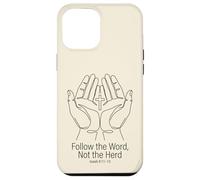 Follow the Word Not the Herd Christian Bible Verse Isaiah Case for iPhone 12 Pro Max