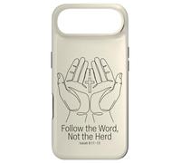 Follow the Word Not the Herd Christian Bible Verse Isaiah Case for iPhone Air