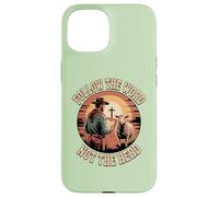 Follow the Word Not the Herd Christian Cowboy Faith Case for iPhone 15