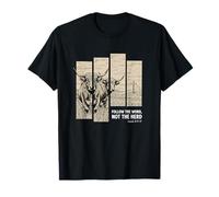 Follow The Word Not The Herd Christian Faith Bible Verse T-Shirt