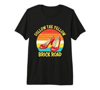 Follow The Yellow Brick Road Retro Premium T-Shirt