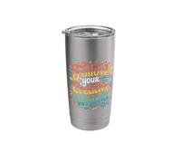 Follow Your Creative Whims Artistic Potential Explore |- Stainless Steel Insulated Tumbler