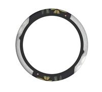 Follow Your Dreams Sloth Car elastic steering wheel cover printed steering wheel cover suitable for most models size 15 inches