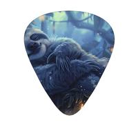 Follow Your Dreams Sloth - Guitar Picks-12 Pack Includes Thin, Medium & Heavy Gauges, Best Gift for Guitar Lovers