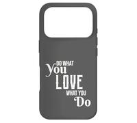 Follow Your Passion Motivational Hobbyist Quote Graphic Love Case for iPhone 17 Pro