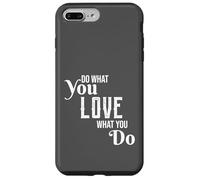 Follow Your Passion Motivational Hobbyist Quote Graphic Love Case for iPhone 7 Plus/8 Plus