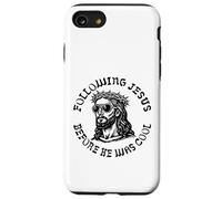 Following Jesus Before He Was Cool - Graphic Christian Case for iPhone SE (2020) / 7/8