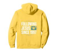Following Jesus Since 1997 Faithful Journey Pullover Hoodie