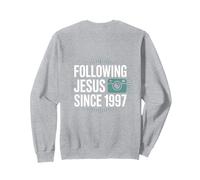Following Jesus Since 1997 Faithful Journey Sweatshirt