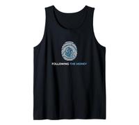 Following Money Financial Auditor Fraud Forensic Accounting Tank Top