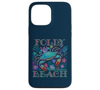 FOLLY BEACH SOUTH CAROLINA BLUE CRAB SUMMER BEACH VACATION Case for iPhone 13 Pro Max