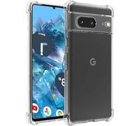 Folmeckat for Google Pixel 8 Pro Case，Shock-Absorption Flexible Clear TPU Rubber Protective Cell Phone Cover for Google Pixel 8 Pro Phone Case 2023 Clear
