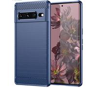 Folmecket Google Pixel 7 Pro Shock Flexible TPU Cell Phone Case 6.7" Blue