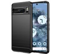 Folmecket Google Pixel 8 pro Shock Flexible TPU Rubber Phone Case 6.7"Black