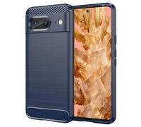 Folmecket Google Pixel 8 Shock Flexible TPU Rubber Cell Phone Case 6.2"Blue