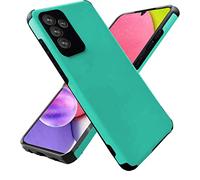 Folmecket Samsung galaxy A03S Phone Case, Shock-Absorption Flexible TPU Rubber Protective Cell Phone Cover for Galaxy A03S Phone case 6.5" (A03S Sea Blue)