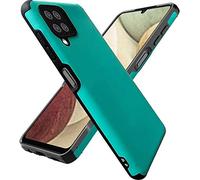 Folmecket Samsung galaxy A12 5G Phone Case, Shock-Absorption Flexible TPU Rubber Protective Cell Phone Cover for Galaxy A12 5G Phone case 6.5" Sea blue