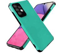 Folmecket Samsung galaxy A33 5G Phone Case, Shock-Absorption Flexible TPU Rubber Protective Cell Phone Cover for Galaxy A33 5G Phone case 6.5" (A33 5G Sea blue)