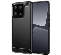 Folmecket Xiaomi 13 Pro Phone Case, Shock-Absorption Flexible TPU Rubber Protective Cell Phone Cover for Xiaomi 13 Pro Case 2022 6.73" Black